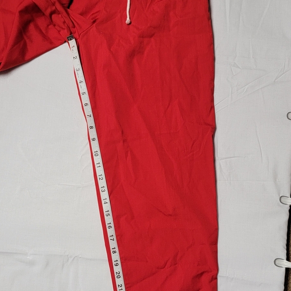 Red Drawstring Pants - Picture 3 of 10